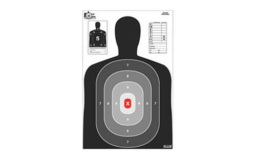 Targets Pro Shot Products Silhouette Target Pro PROSHOT 23"X35" B27 SILH 5PK